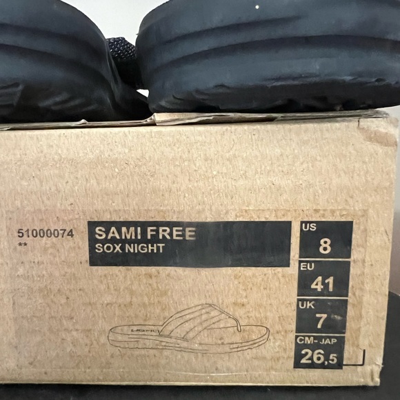 Hey Dude Men’s Sami Free Size 8 Black - Picture 4 of 4